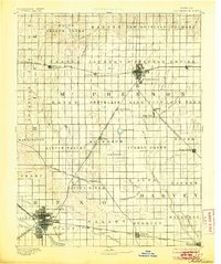Hutchinson 1893 topographic map thumbnail