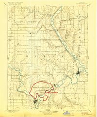 Junction City 1894 topographic map thumbnail