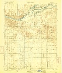 Lakin 1900 topographic map thumbnail