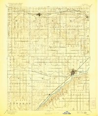 Larned 1891 topographic map preview