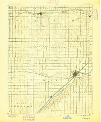 Larned 1891 topographic map thumbnail