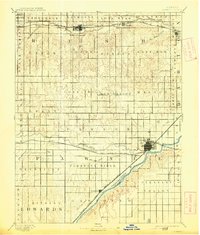 Larned 1891 topographic map preview