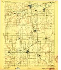 Lawrence 1889 topographic map thumbnail