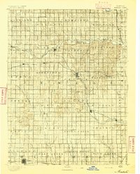 Mankato 1894 topographic map thumbnail