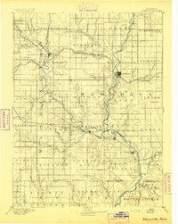 Marysville 1894 topographic map thumbnail
