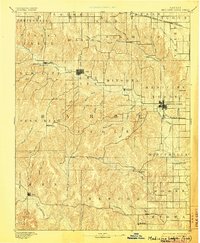 Medicine Lodge 1893 topographic map preview