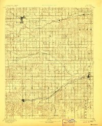 Ness 1894 topographic map thumbnail