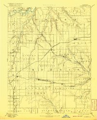 Parkerville 1894 topographic map thumbnail