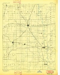 Parsons 1893 topographic map thumbnail