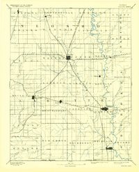 Parsons 1893 topographic map thumbnail