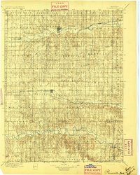 Plainville 1896 topographic map thumbnail