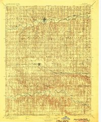 Plainville 1896 topographic map preview