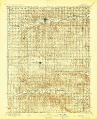 Plainville 1896 topographic map preview
