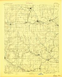 Sedan 1889 topographic map thumbnail