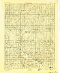 Smith Center 1893 topographic map thumbnail