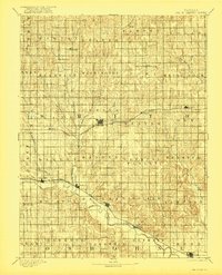 Smith Center 1893 topographic map thumbnail