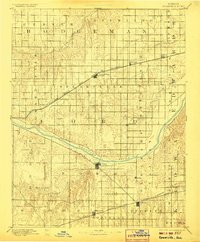 Spearville 1894 topographic map thumbnail