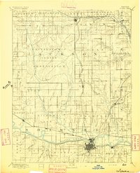 Topeka 1894 topographic map preview