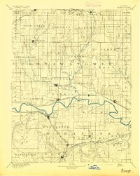 Wamego 1894 topographic map thumbnail
