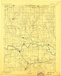 Wamego 1894 topographic map thumbnail