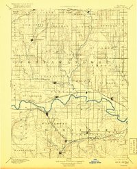 Wamego 1894 topographic map thumbnail