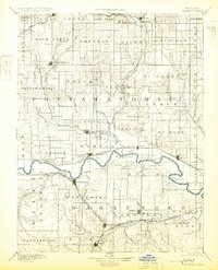 Wamego 1894 topographic map thumbnail