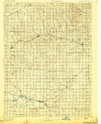 Washington 1893 topographic map preview