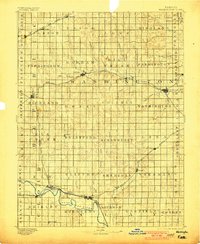Washington 1893 topographic map thumbnail