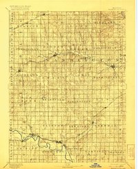 Washington 1893 topographic map preview