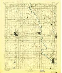 Wellington 1890 topographic map thumbnail