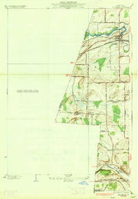 Churchville 1935 topographic map thumbnail