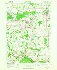 Churchville 1950 topographic map thumbnail