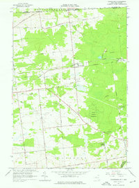 Churubusco 1964 topographic map thumbnail