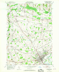 Canandaigua 1951 topographic map thumbnail