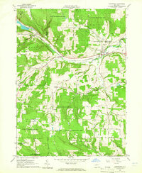 Canaseraga 1964 topographic map thumbnail