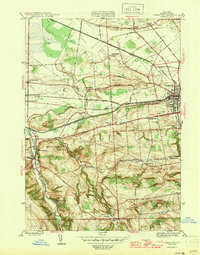 Canastota 1946 topographic map thumbnail