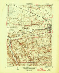 Canastota 1946 topographic map thumbnail