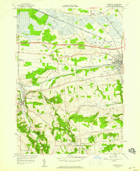 Canastota 1957 topographic map thumbnail