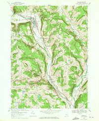 Candor 1969 topographic map thumbnail
