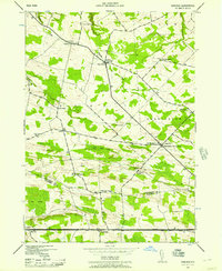 Carlisle 1943 topographic map thumbnail