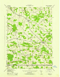 Carlisle 1945 topographic map thumbnail