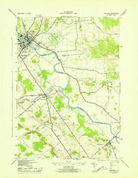 Carthage 1943 topographic map thumbnail