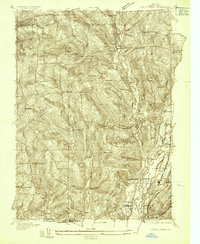 Castle Creek 1934 topographic map thumbnail
