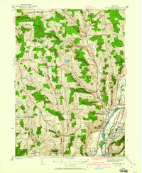 Castle Creek 1942 topographic map thumbnail