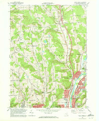 Castle Creek 1968 topographic map thumbnail