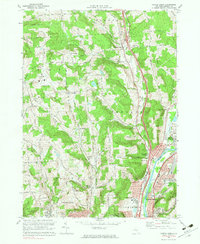 Castle Creek 1968 topographic map thumbnail