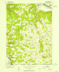 Caton 1953 topographic map thumbnail