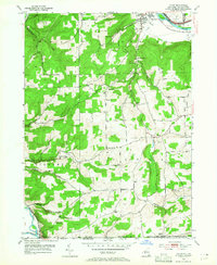 Caton 1953 topographic map thumbnail