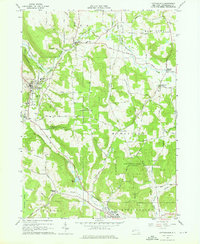 Cattaraugus 1963 topographic map thumbnail