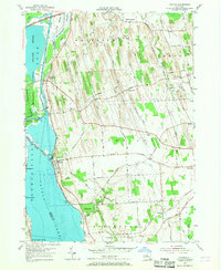 Cayuga 1954 topographic map thumbnail